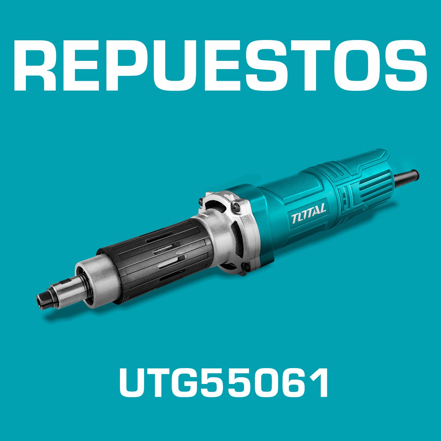 Repuestos Mototool Esmeril Recto, boquilla: 1/4" 550W 110-120V~50/60Hz. Incluye 3 puntas y escobillas. Codigo UTG55061