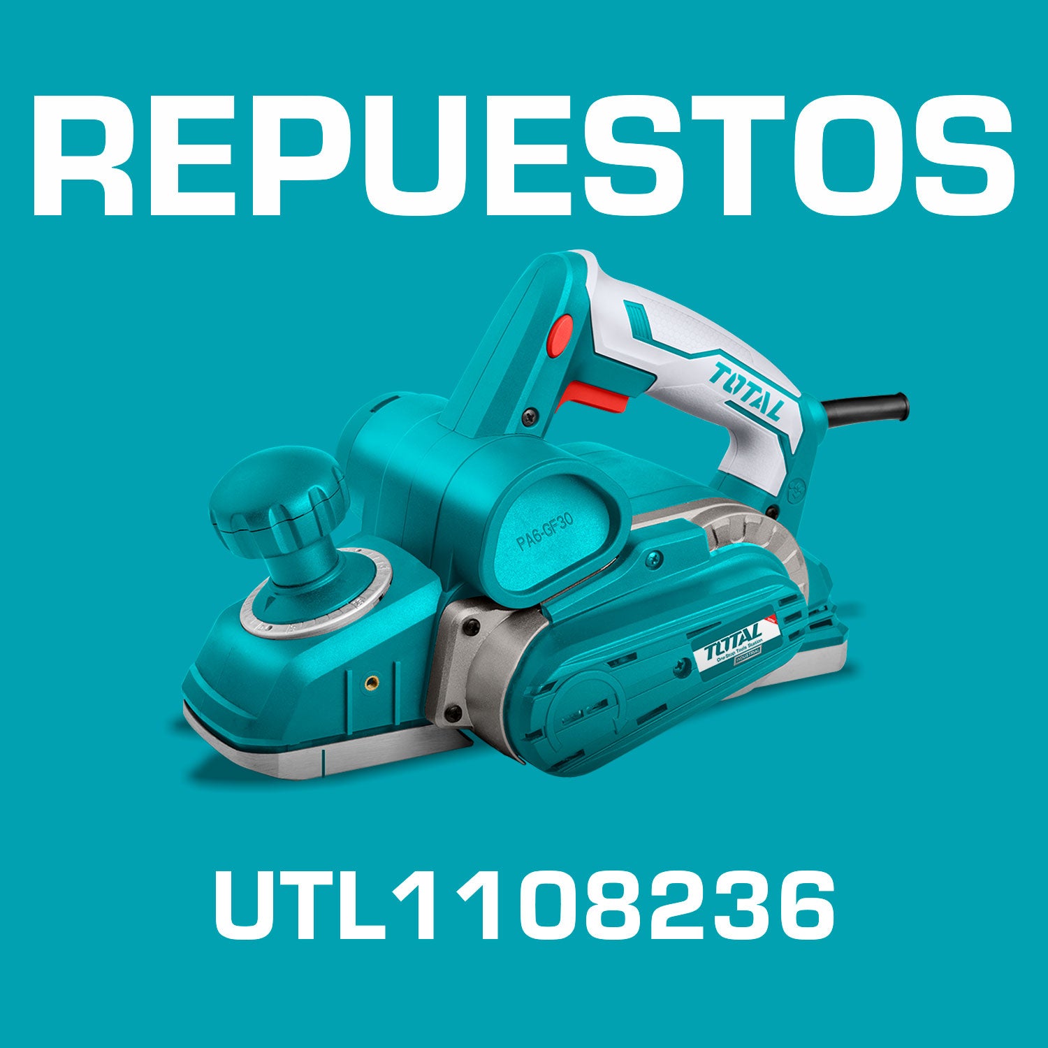 Repuestos Cepillo electrico de madera 1050W 16000rpm 3-1/4"X1/8" Codigo UTL1108236