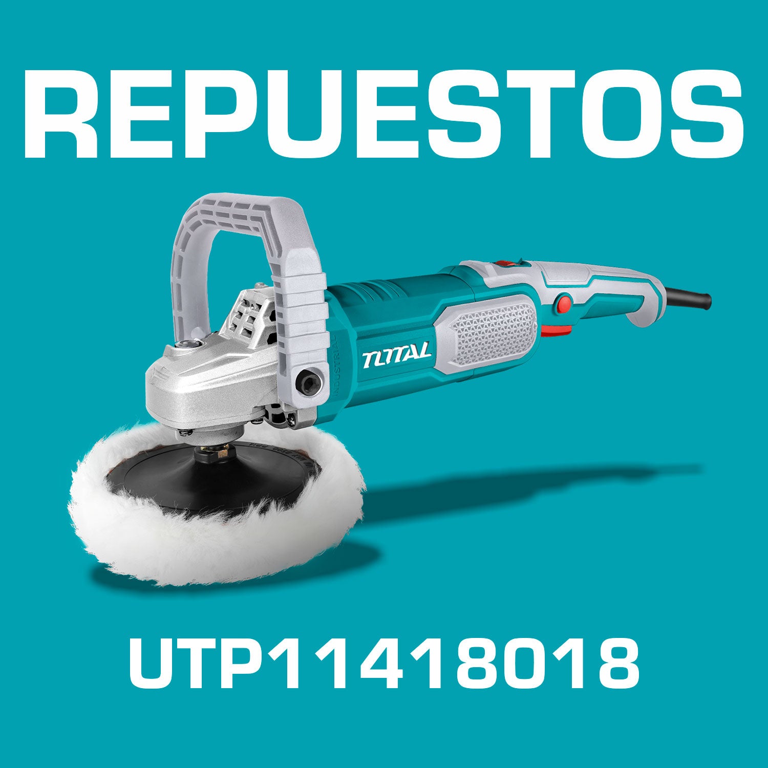 Repuestos Pulidora de Felpa 1400W de 7" Codigo UTP11418018