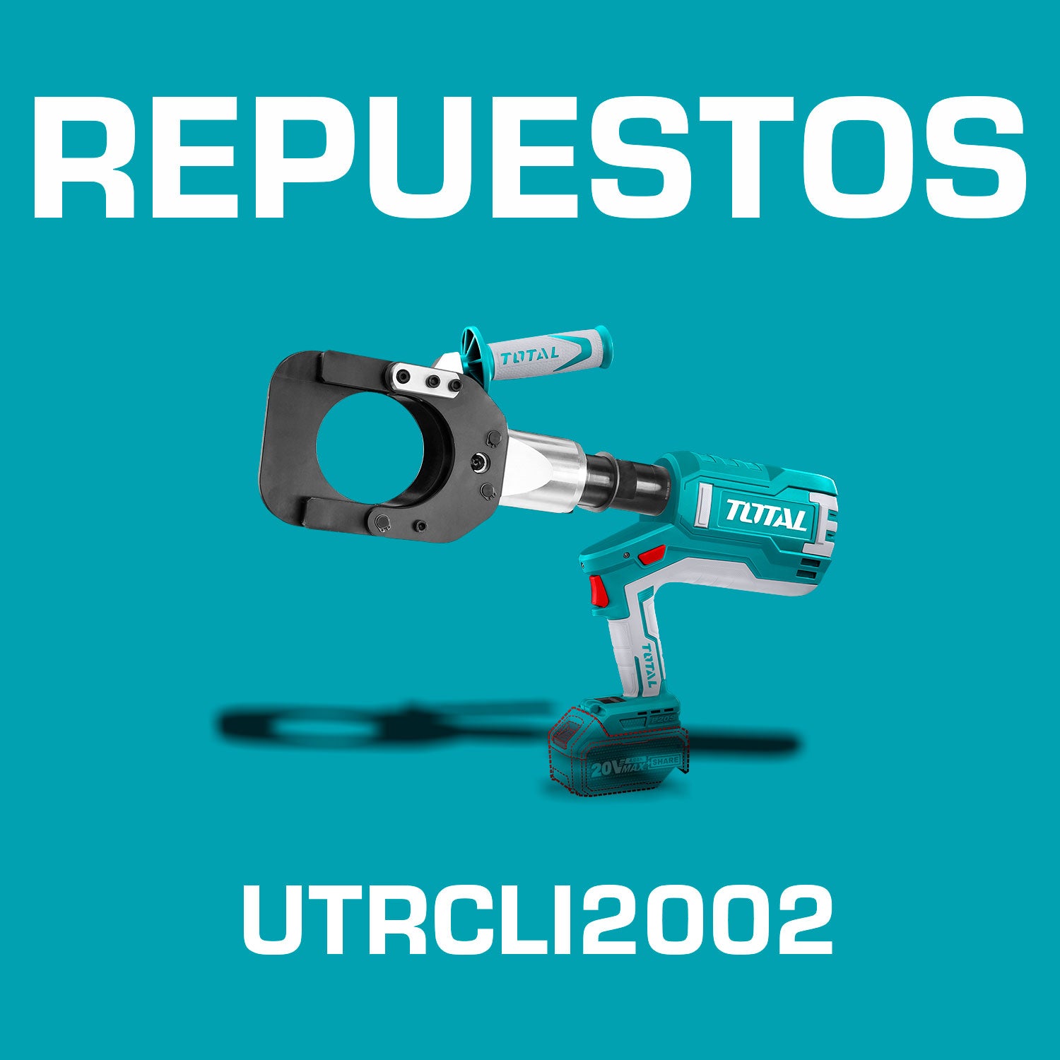 Repuestos Cortadora cable hidráulico eléctrico inalámbrico. Codigo UTRCLI2002