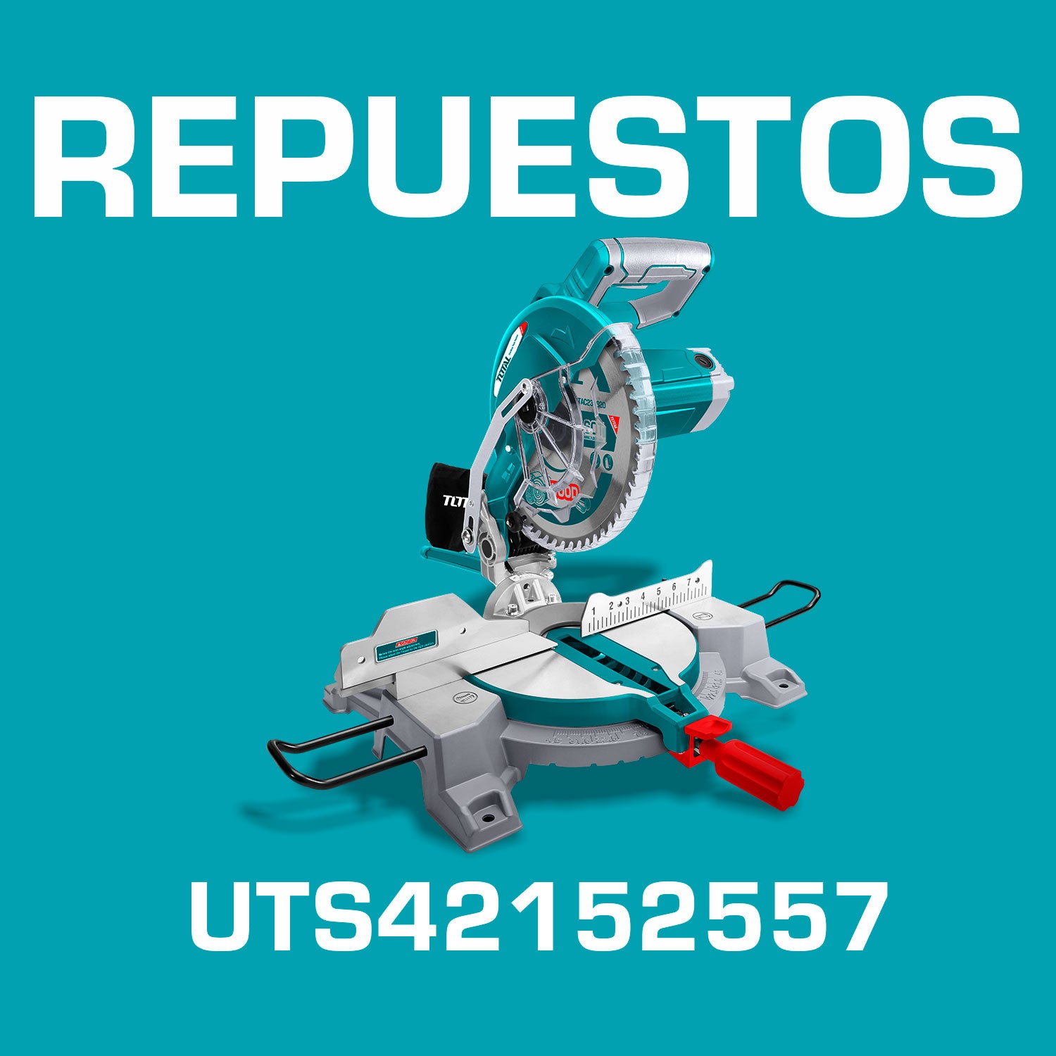 Repuestos Sierra Ingleteadora 10" 1800W Cortadora aluminio madera Codigo UTS42152557