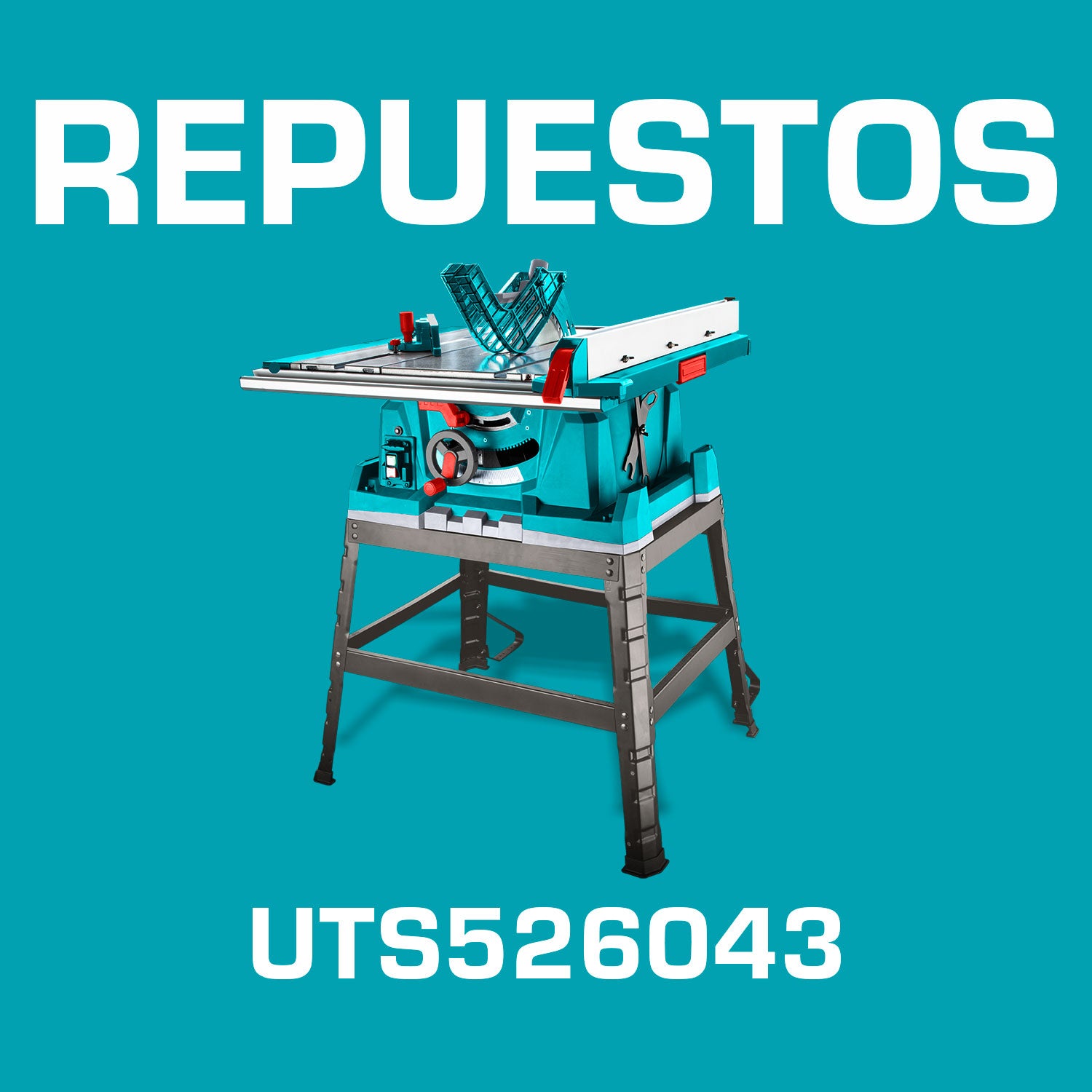 Repuestos Sierra de Mesa 10" 2600W Codigo UTS526043