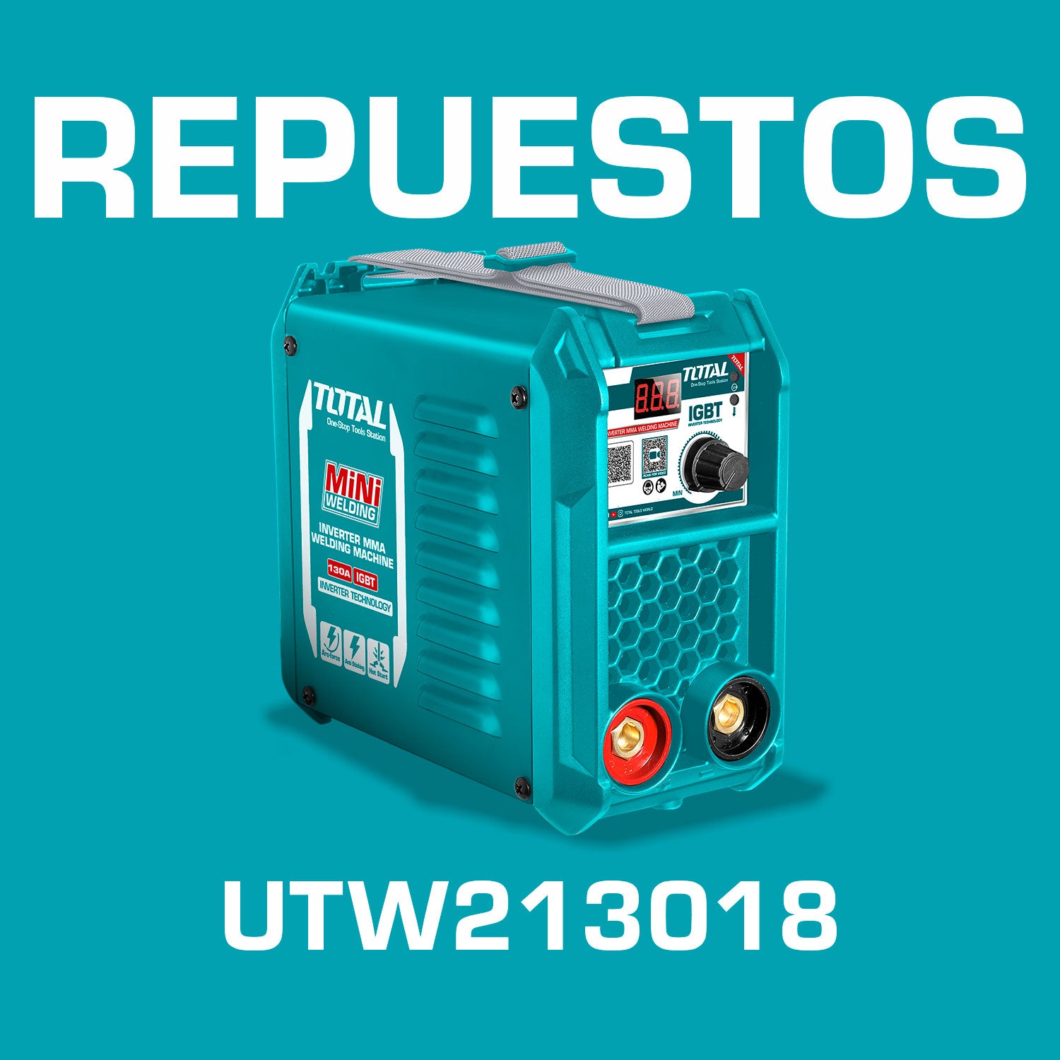 Repuestos Máquina de Soldar Inverter Calidad light duty 30% Codigo UTW213018