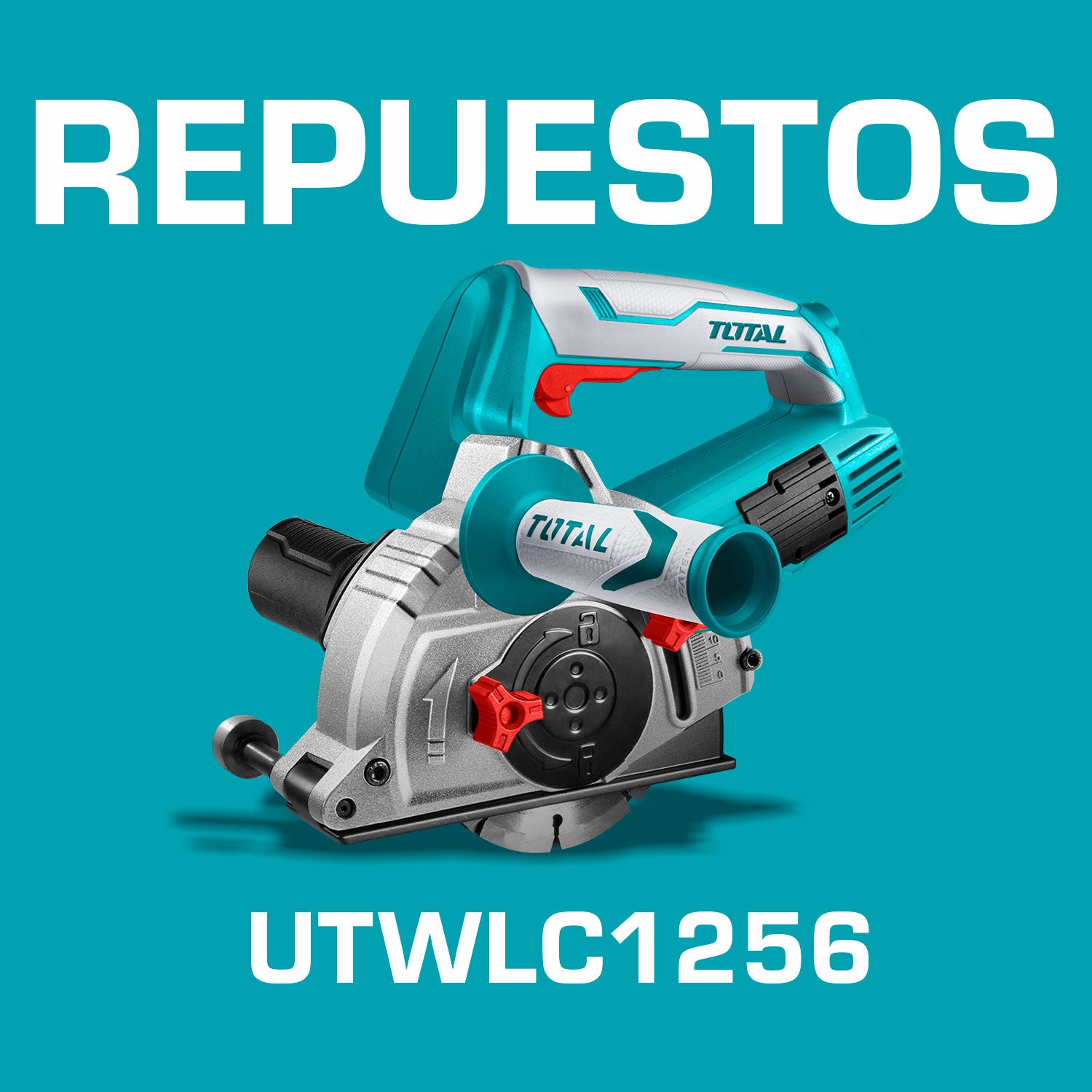 Repuestos Acanaladora sierra ranuradora de concreto electrica 1500W de 2 o 4 discos Codigo UTWLC1256