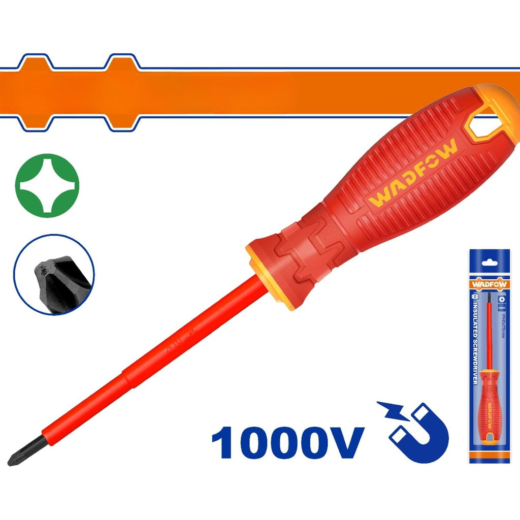 Juego de destornilladores aislados R'deer nivel industrial 1000v Cr-V  magnético ranurado Phillips Kit de herramientas para electricista