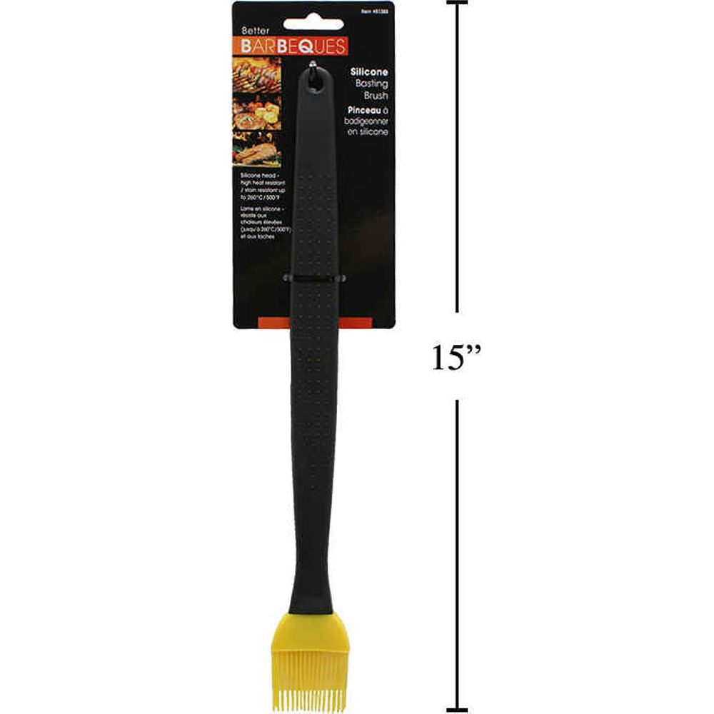 Cepillo brocha de silicona BBQ de 14 "