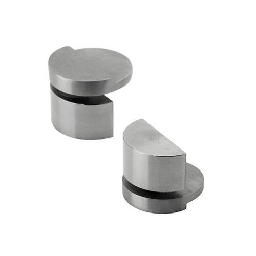 Pivotes vidrio-vidrio pegar con UV glue (par) (C-UV-SSS3010-35GG).