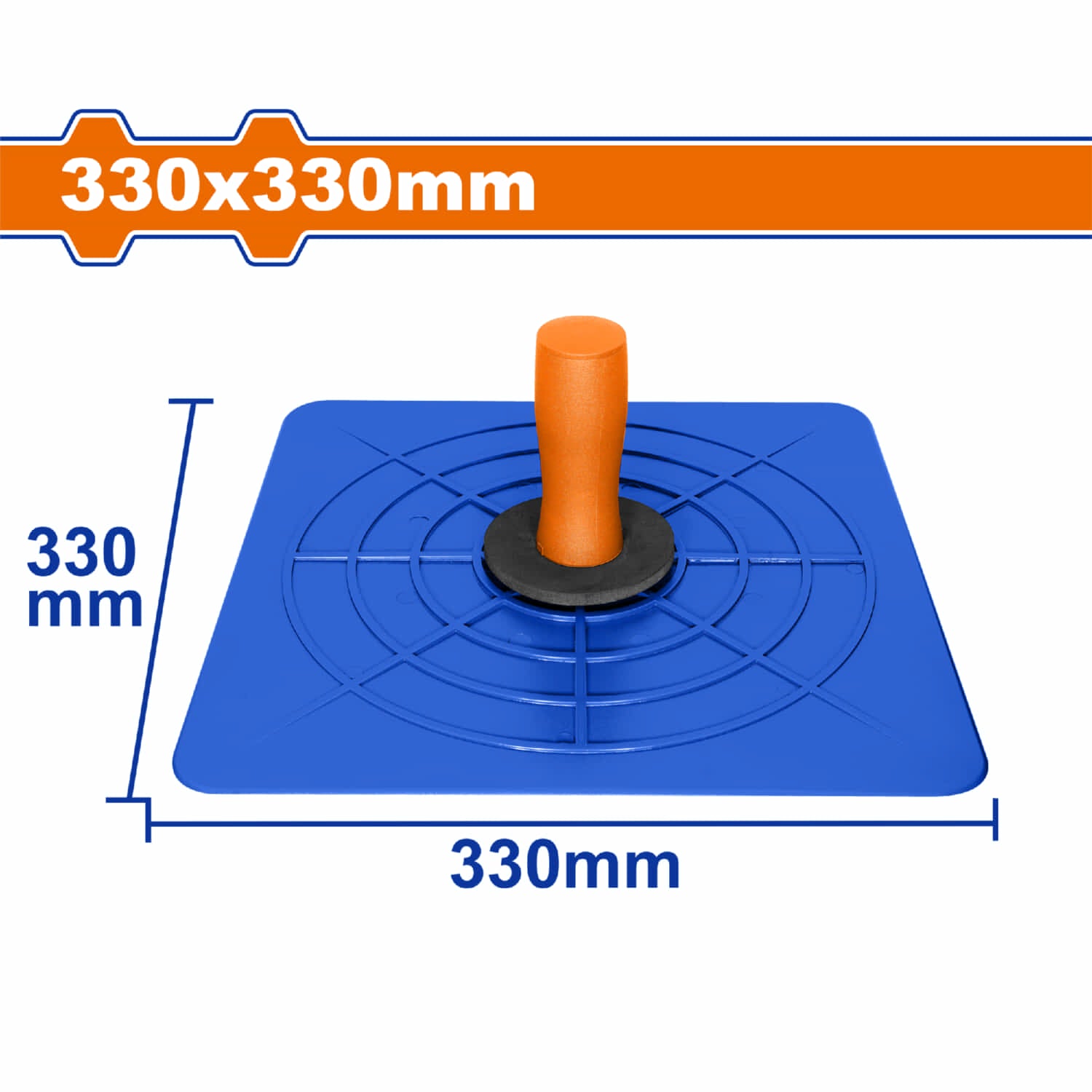 Paleta de Plástico para Gypsum 330x330mm Halcon de Yeso. Bandeja para Gyspum drywall pastear pasteo
