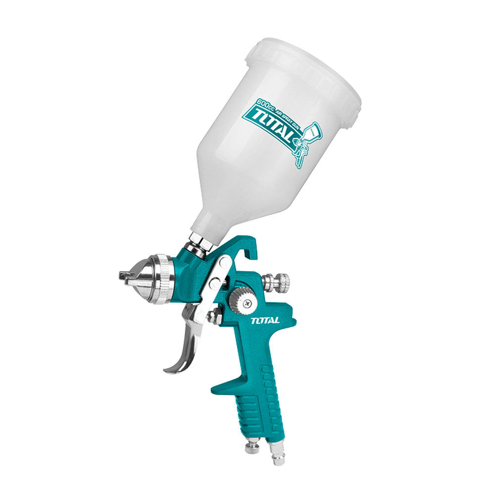 Pistola spray de gravedad HVLP capacidad 600cc boquilla de 1.4 mm