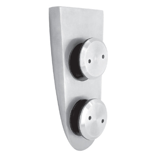 Pivote superior de puerta. Satinado.