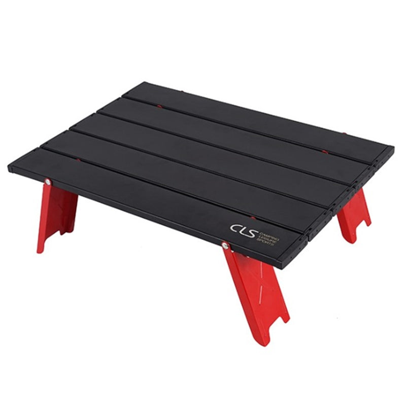 Mesa plegable chica portátil para acampar