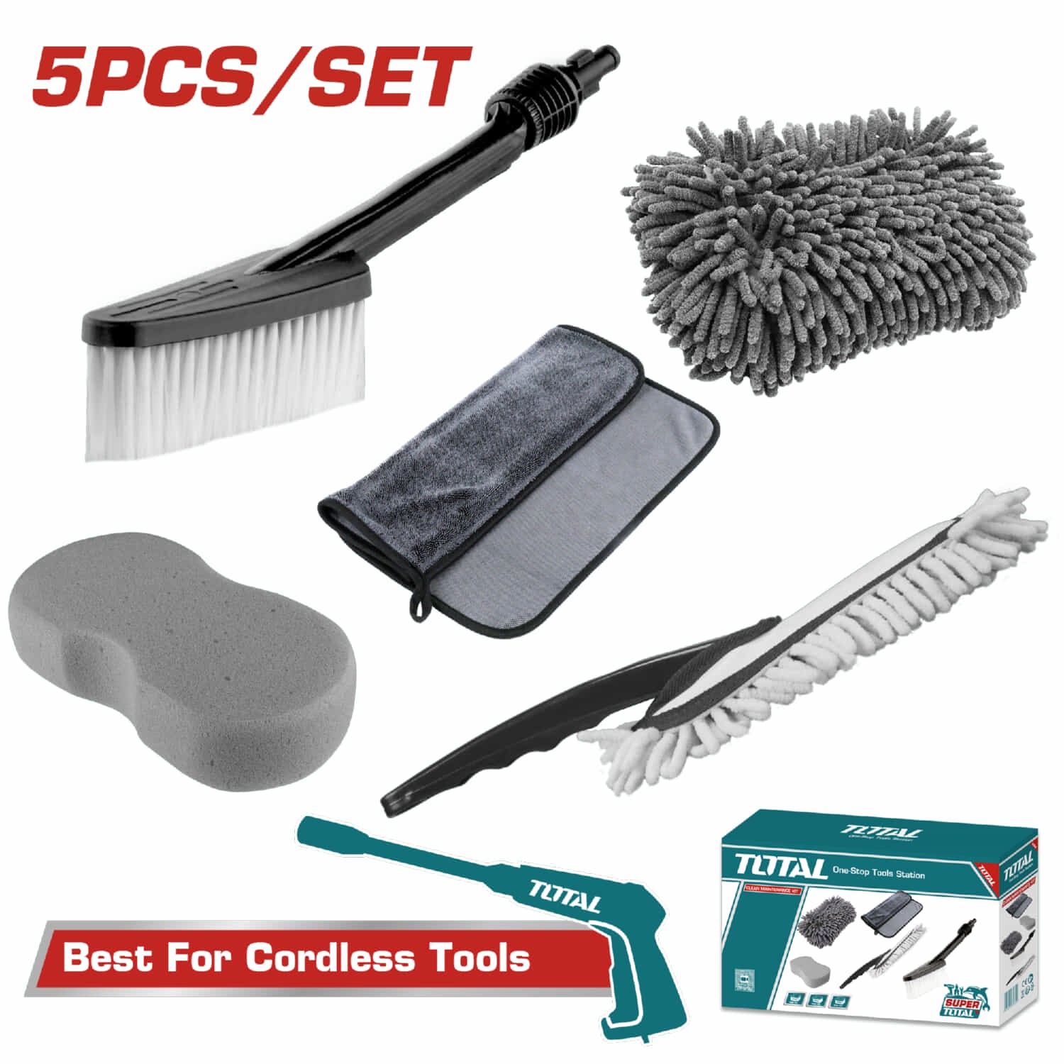 Hidrolavadora Accesorios para mantenimiento y limpieza compatible con Hidrolavadora TPWLI4006 Set de 5 piezas.