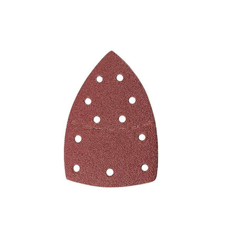 Papel de lija triangular de grano 60 para lijadora (por unidad).