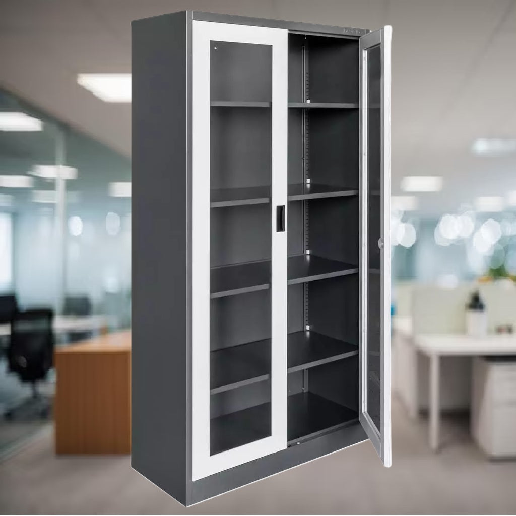 Mueble Metalico Gabinete Armado Estructura Plegable Con Estantes Aju