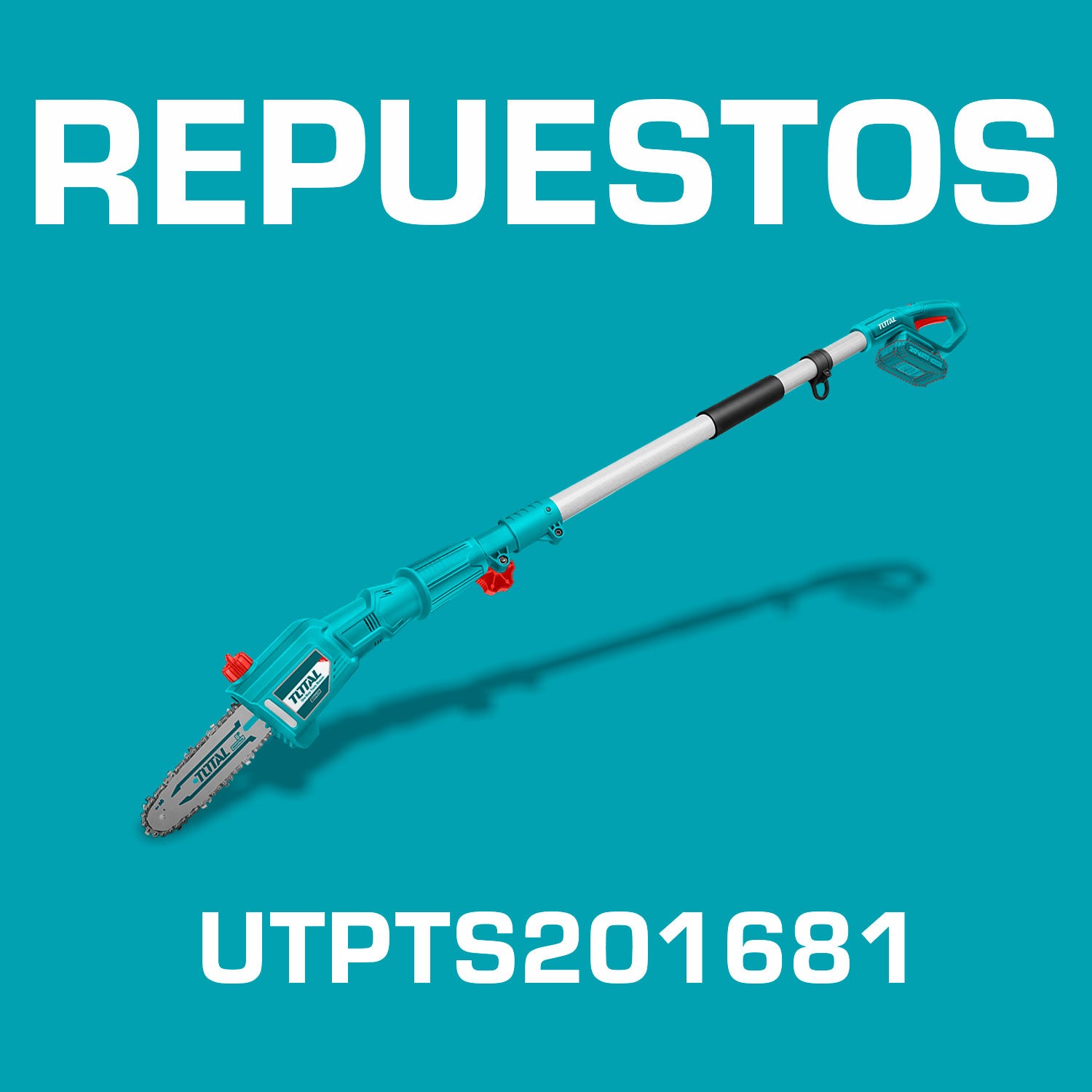 Repuestos Podadora de extensión motosierra cortasetos de batería 20V (incluye cargador y batería) Codigo UTPTS201681