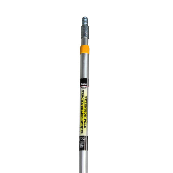 Extensión telescópica de aluminio de 72" - 144"
