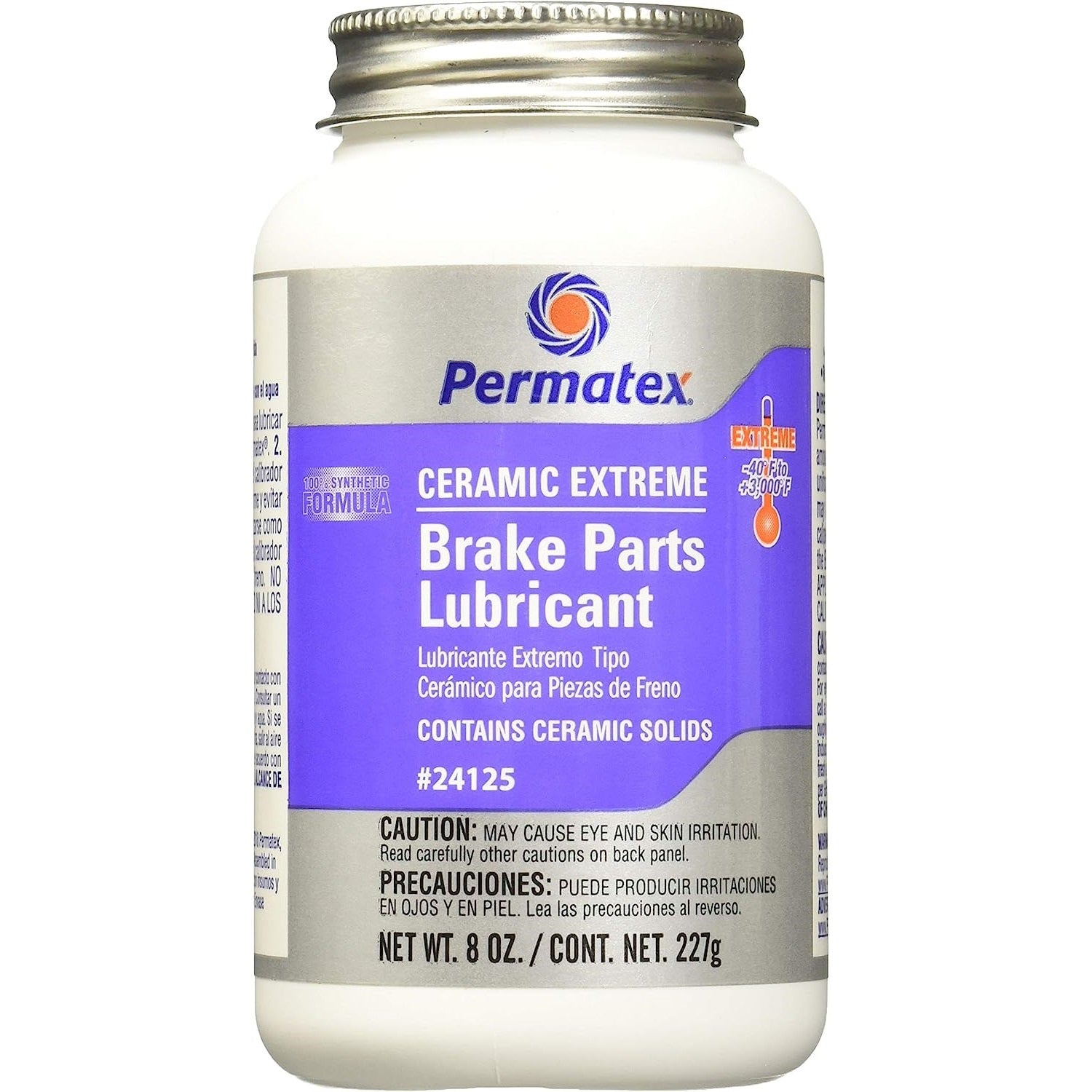 Lubricante para chillido de frenos Ceramic Extreme Permatex 8 oz hasta 1,342.0 °C