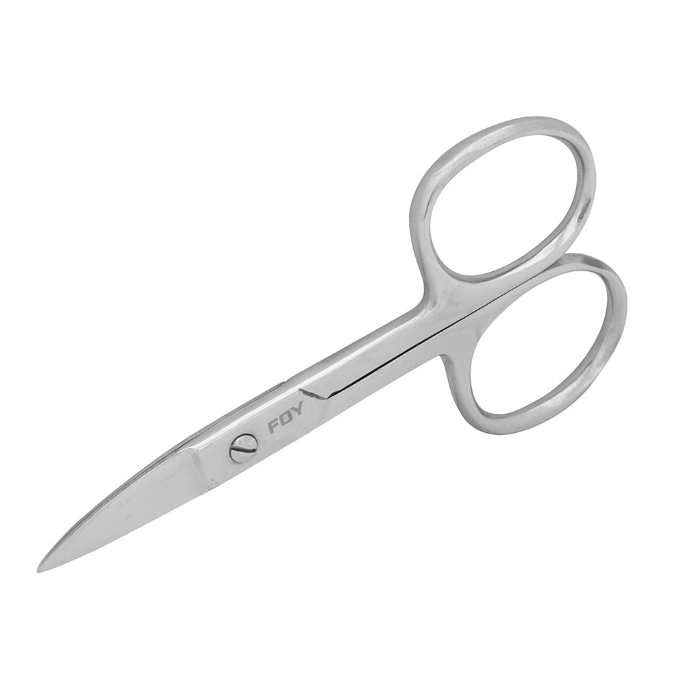 Tijera de acero inoxidable para uñas 4-1/2" Foy