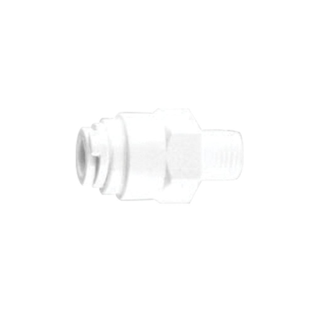 Adaptador recto conector rapido 1/4" y rosca macho 1/8" el otro lado