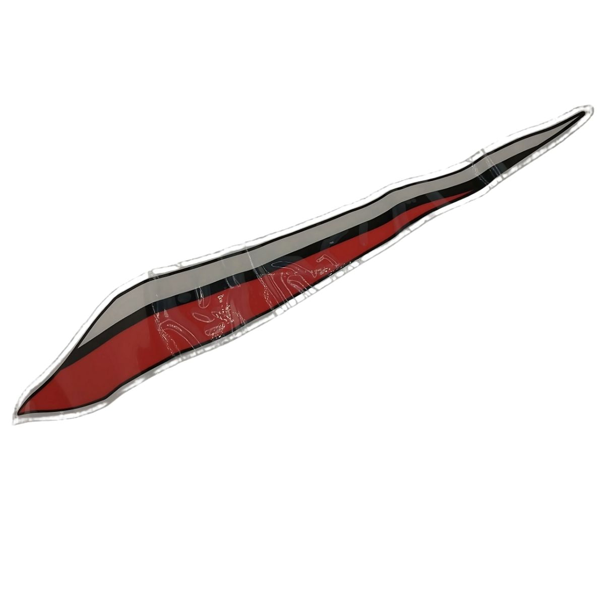 Calcomania izquierda trasera negra (RKG150)