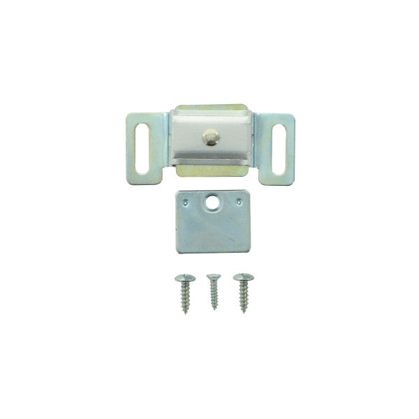 Cierre magnetico de 2-1/4" x 1" de aluminio para muebles
