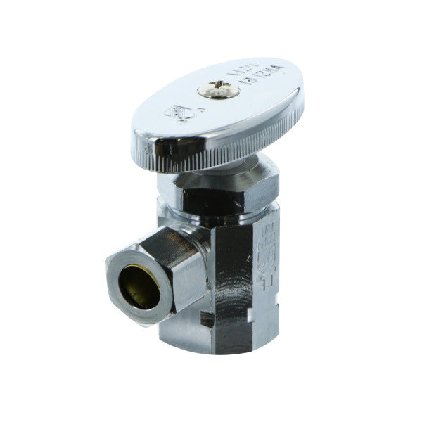 Llave de ángulo de 1/2" x 3/8" Compress