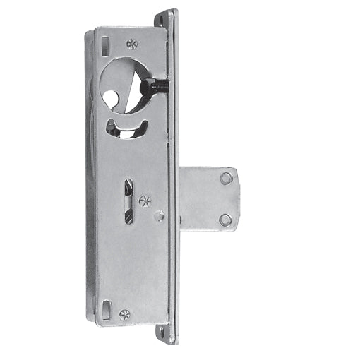 cerradura de paleta de 1-1/8" para puertas de aluminio. sin cilindro y placa se vende aparte.
