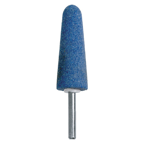 Punta oxido aluminio 25x70x6.4mm, Alto rendimiento desbaste-pulido aceros suaves, aceros duros