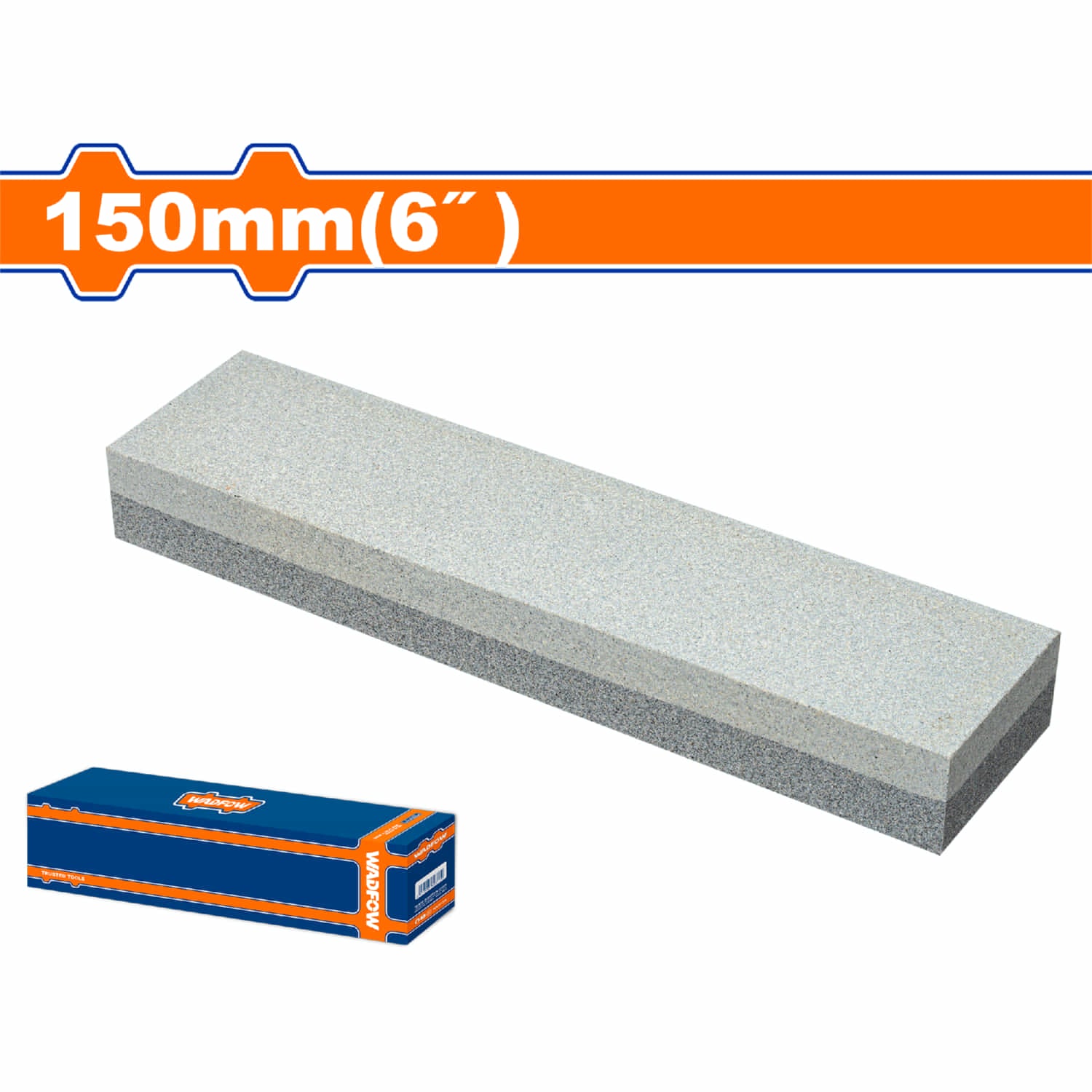 Piedra para afilar 150mm (6"). Grano 120 y 240. combinada