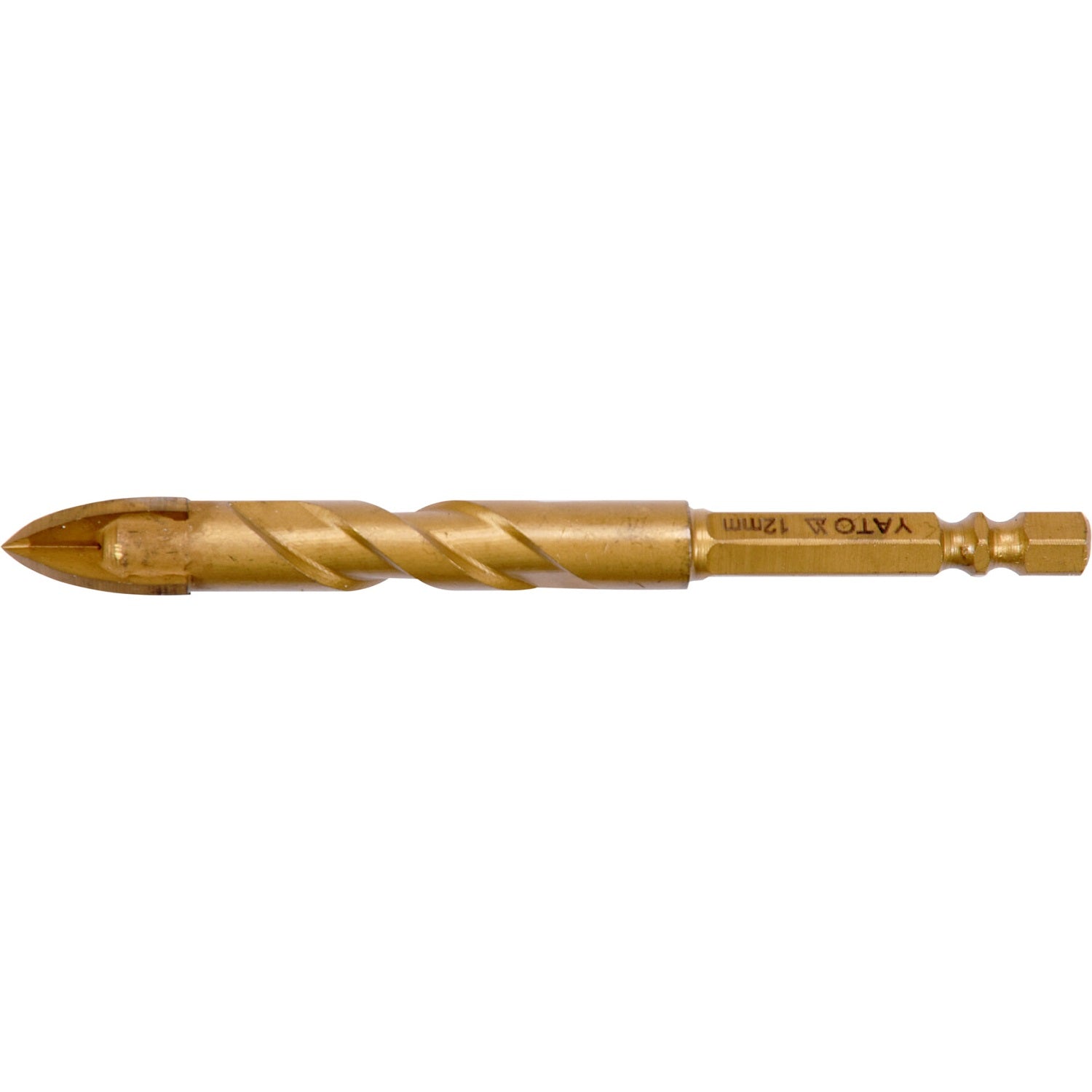 Broca punta flecha para vidrio y porcelanatos 12mm