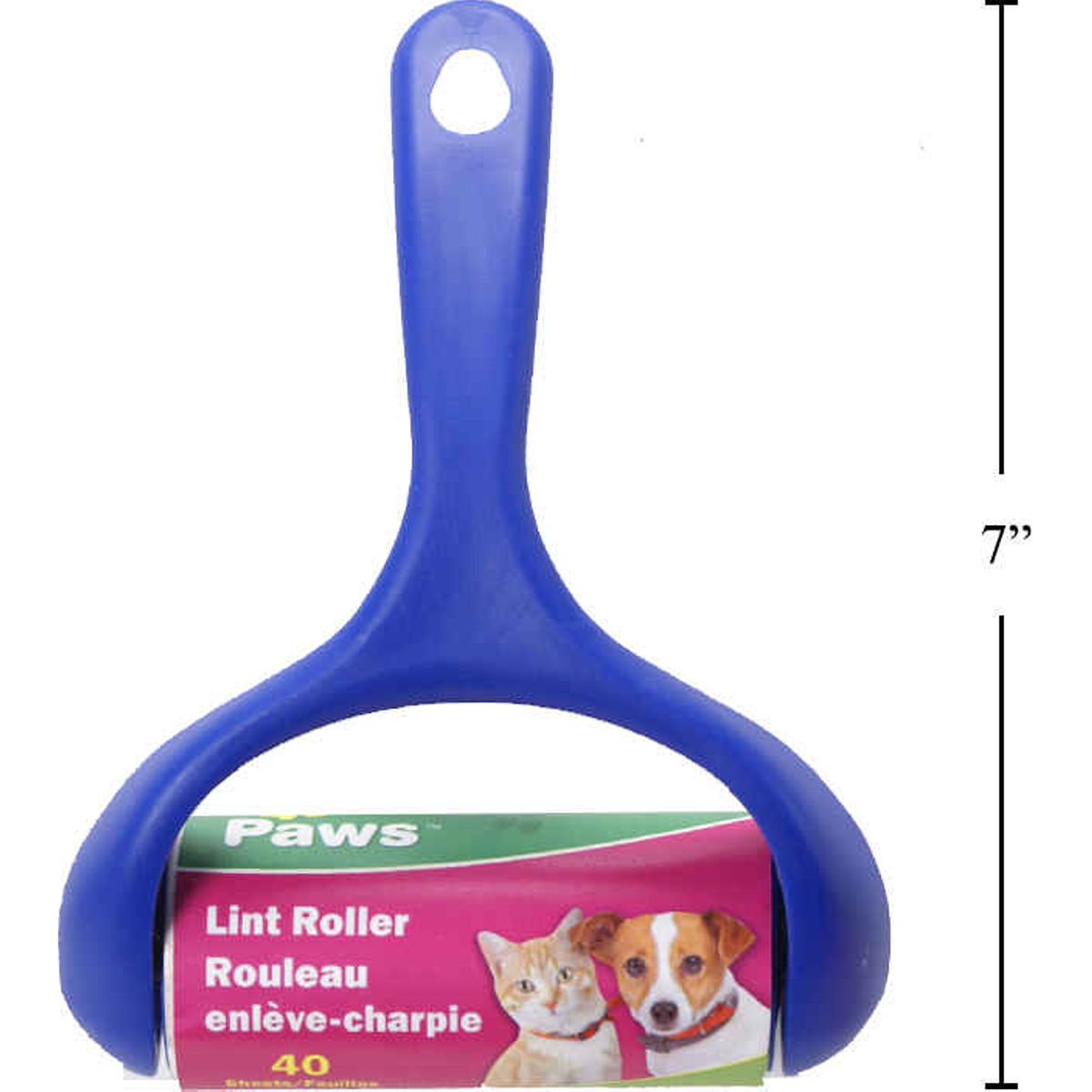 Rodillo para pelusa y pelo de mascotas (1pza) (Viene en colores variados al azar)