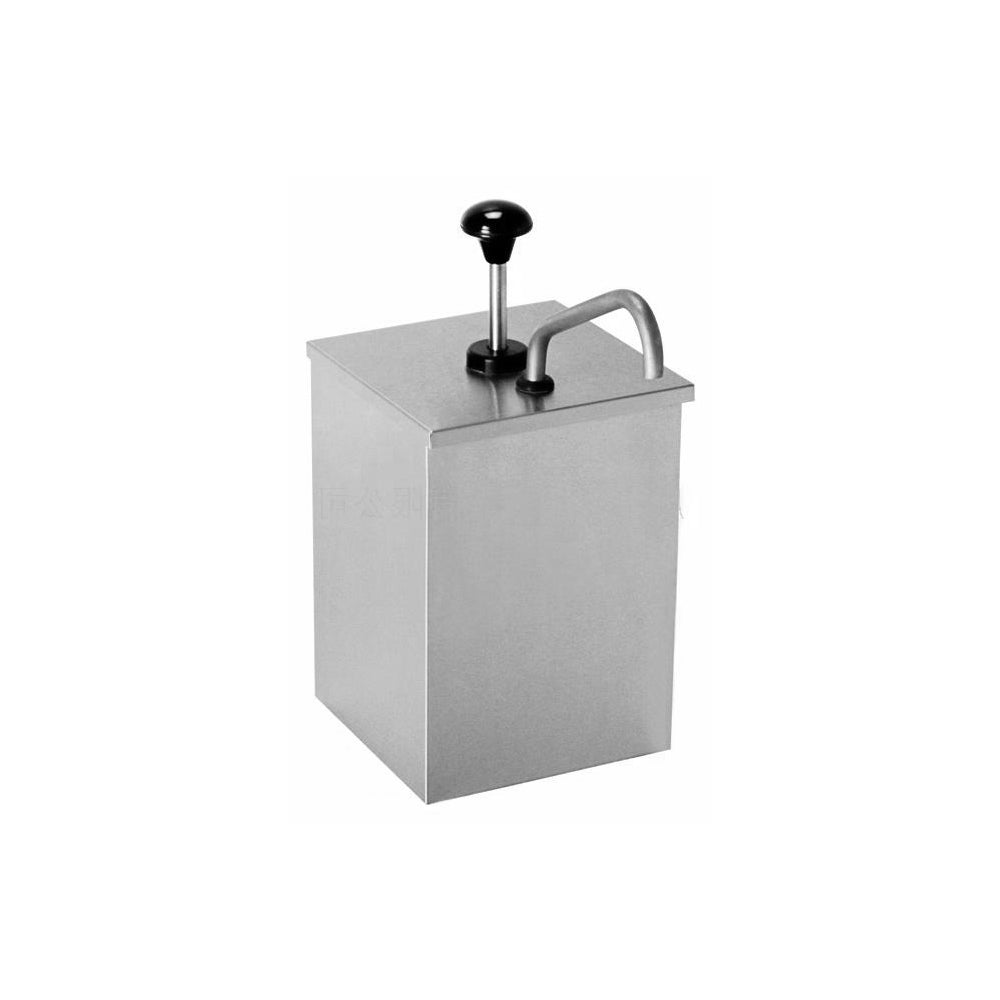 Dispensador de salsas sencillo 3 Lts. Con contenedor interno removible. 184x186x255mm (1 año)
