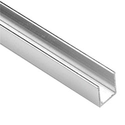 Channel para cabezal. Satinado. 2.5 mts long. Alta calidad. 10 años de garantia.