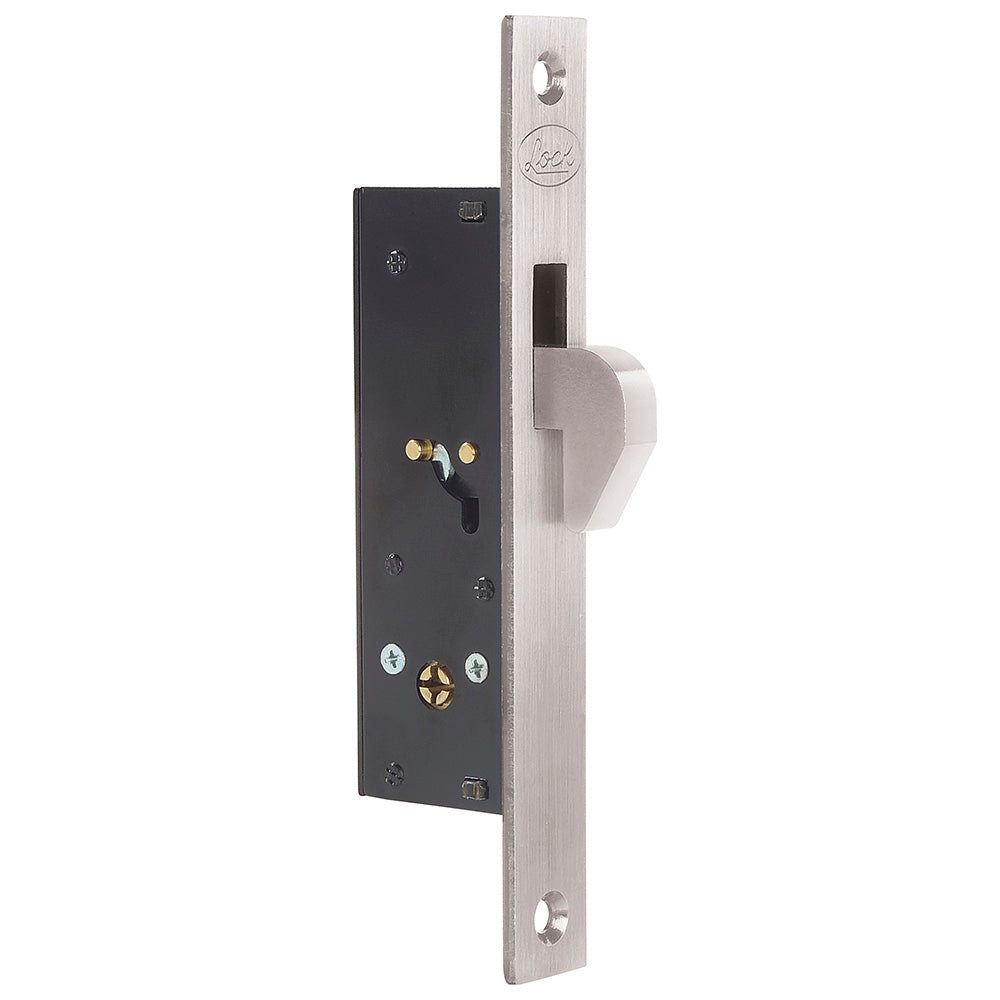 Cerradura perfil gancho níquel Lock