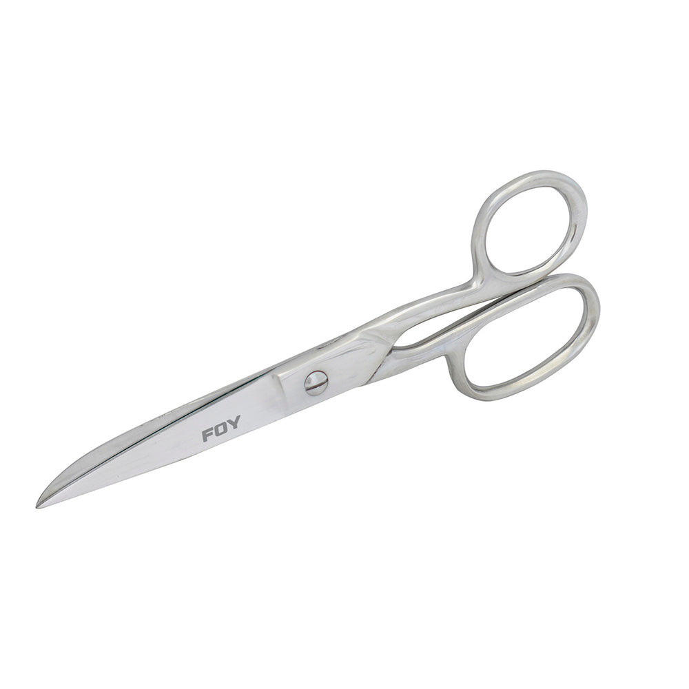 Tijera de acero inoxidable para costura ojo grande 7" Foy