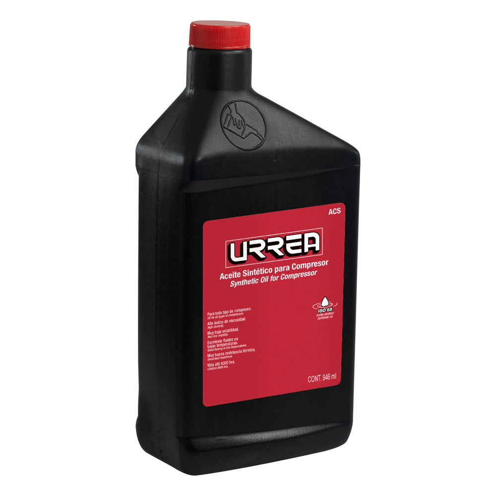 Aceite sintético para compresor 946ml Urrea