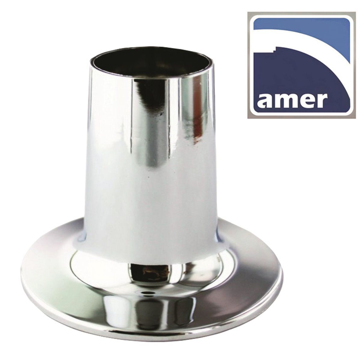 FLANGER "AMER" DE METAL PARA LLAVE BANO TW MANERAL MANIGUETA REPUESTO DUCHA