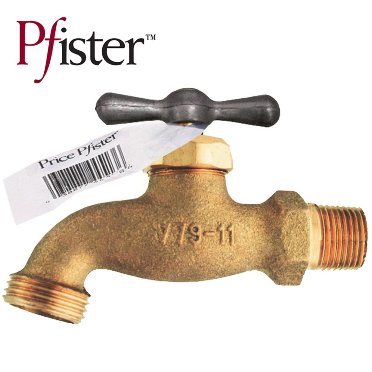 LLAVE DE CHORRO AGUA "PRICE PFISTER" DE BRONCE 1/2"