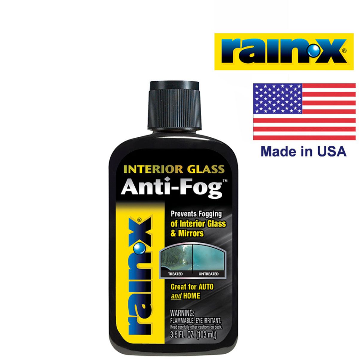 RAIN-X( 1) ANTI-EMPANAMIENTO DE PARABRISAS 3.5 Oz.