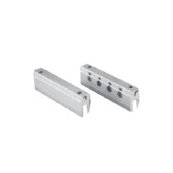Par de grapas p/vidrio sin perforacion Compatible con vidrio templado o laminado Usar 2 por puerta