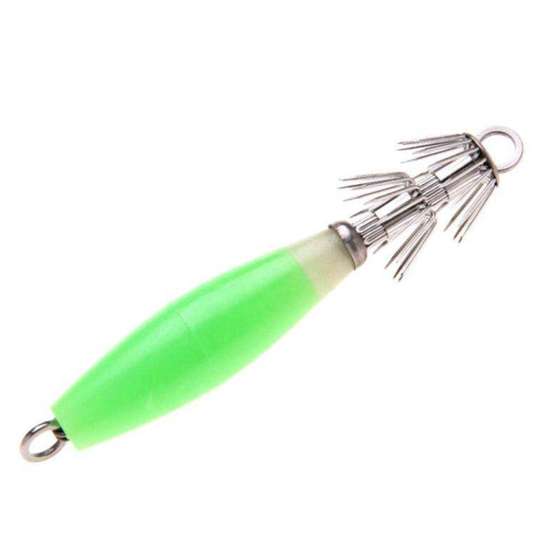 Señuelo luminoso multipuntas 10cm 5 Uds.