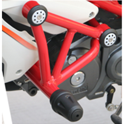 Barra De Protección Para Motor De Moto Benelli BJ125-3E / TNT125 / TNT135 - Acero, Rojo O Negro