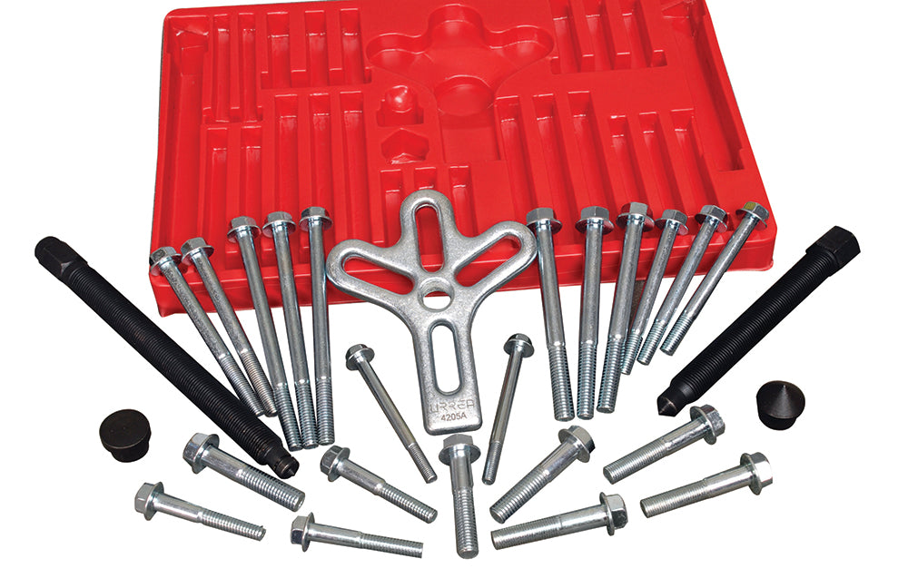 Juego extractor automotriz pata de gallo o de volante 25 pzas Urrea