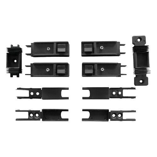 Kit Perimetral de 60 mm. Material de PVC y EPDM de alta Calidad. Incluye 2 corta vientos, 4 tope y