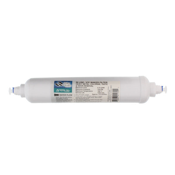 Filtro para máquina de hielo con conector rapido de 1/4"