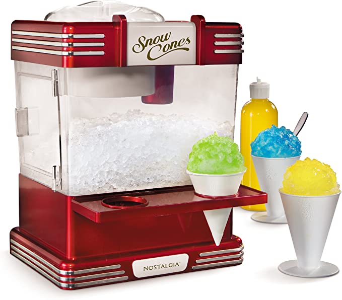 Máquina para hacer raspados, color rojo