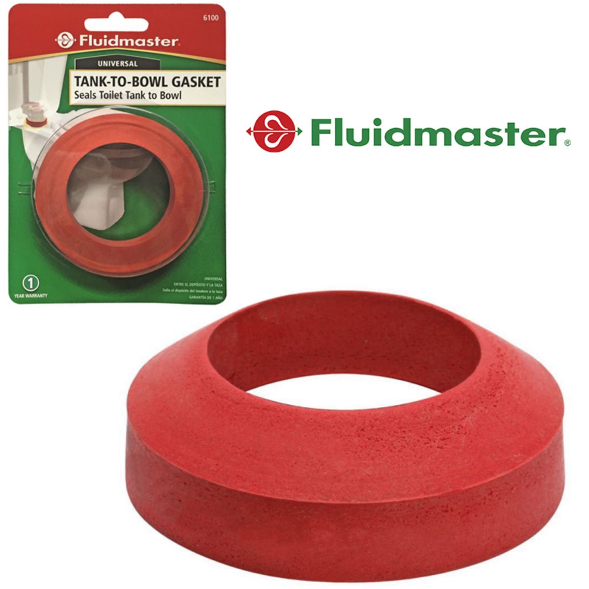 ARANDELA DE ACOPLAR "FLUIDMASTER" 2" BLISTER PARA INODORO