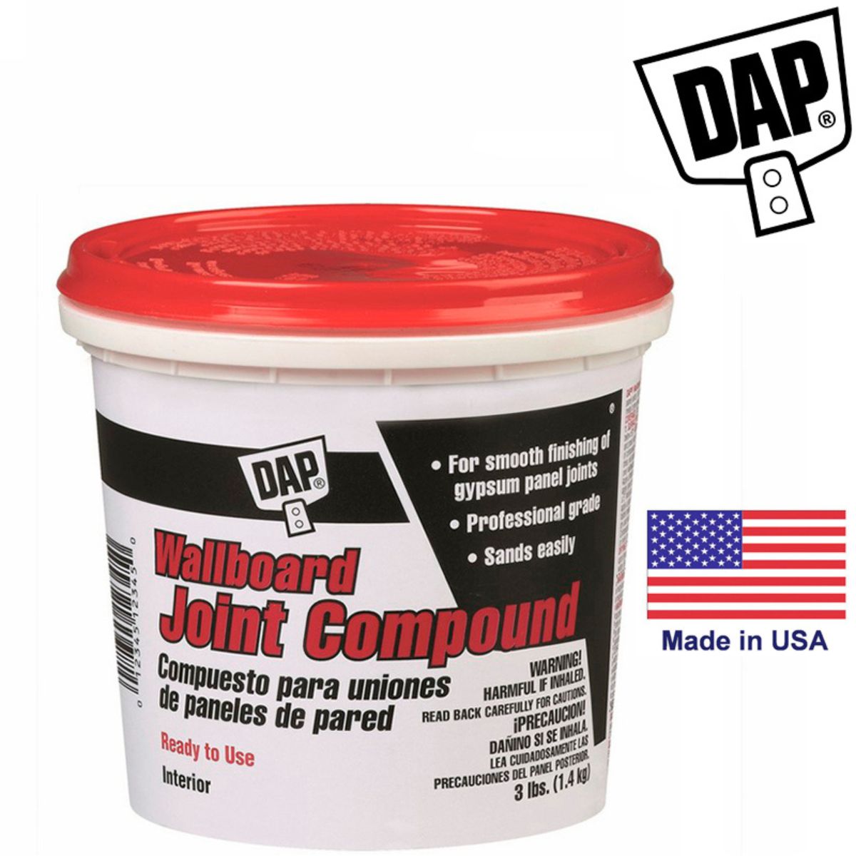 PASTA DE GYPSUM "DAP" 1 /4 (JOINT COMPOUND)