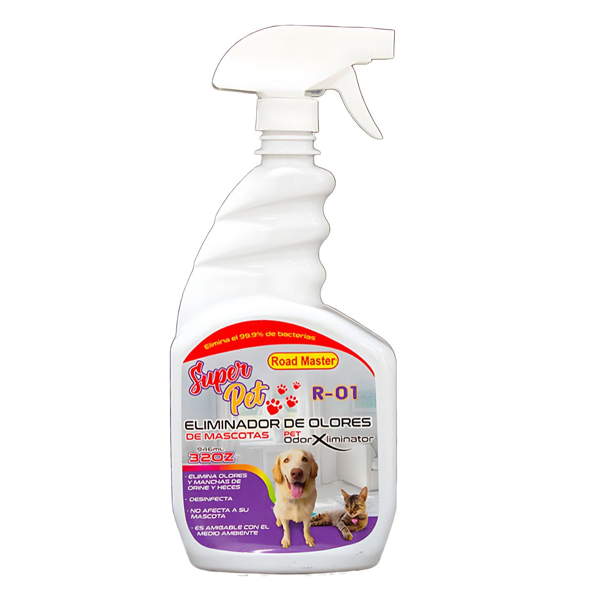 Eliminador de Olores para Mascotas 32 oz.