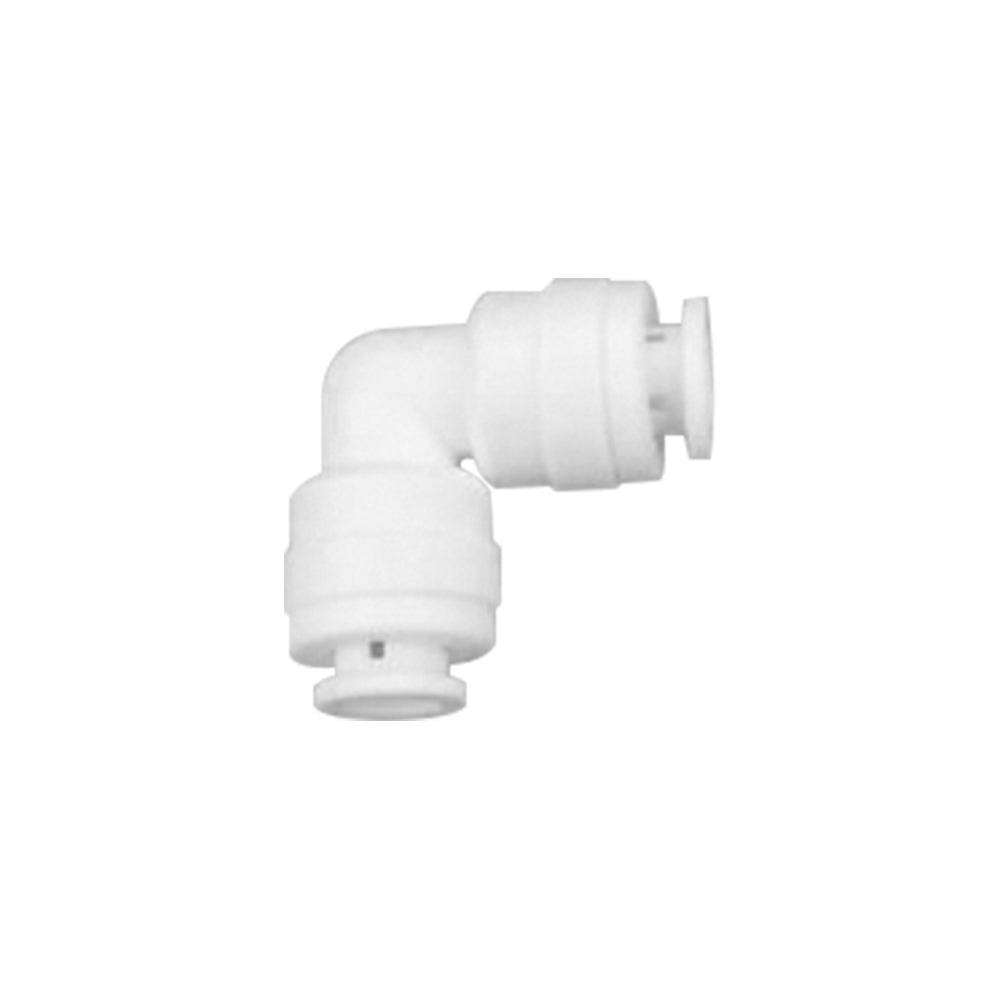 Conectores rápido de agua doble a 90 grados “L” tubo Ø x tubo Ø.